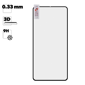 Защитное стекло "LP" для Huawei Mate 40 Pro 3D Full Glue Tempered Glass 0.33 мм, 9H (ударопрочное)