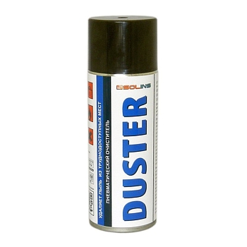 Пневматический очиститель (сжатый воздуx) Solins Duster для продувки от пыли, 400мл., аэрозоль