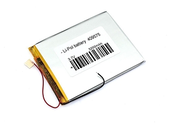 Аккумуляторная батарея Li-Pol (4x95x75мм), 2pin, 3.7В, 3200мАч